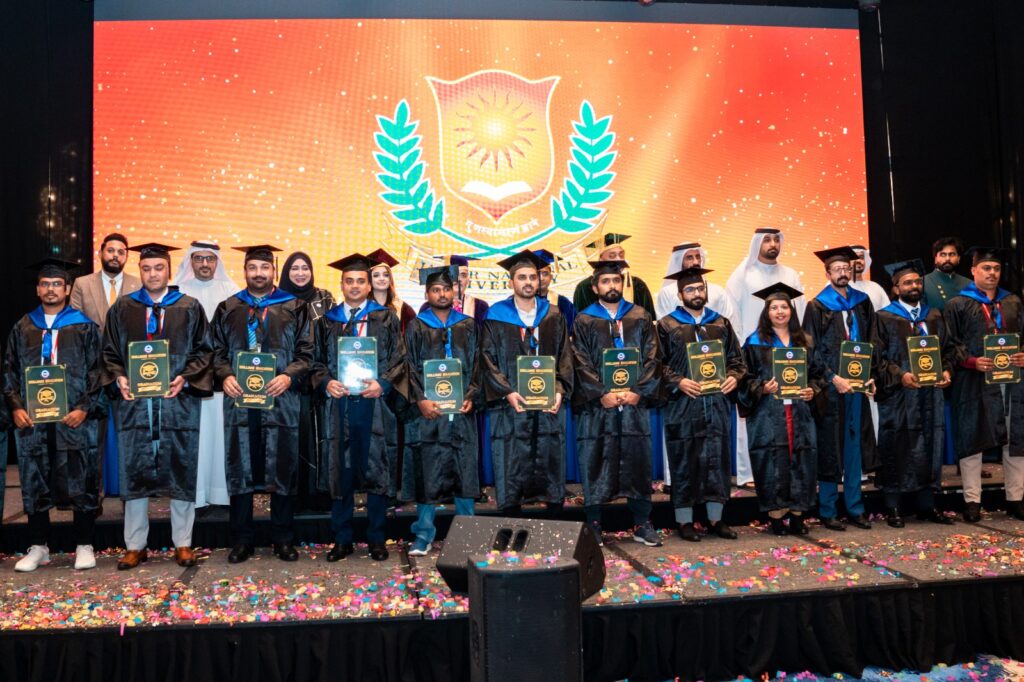 graduates in brillianz education convocation